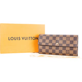 Louis Vuitton Damier Ebene Sarah Wallet