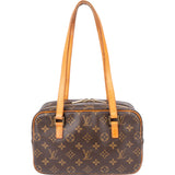 Louis Vuitton Canvas Monogram Cite MM Shoulder Bag