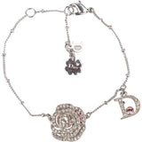 Christian Dior Silver Tone Crystal Bracelet