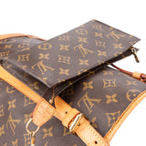 Louis Vuitton Canvas Monogram Bucket GM Handbag