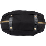 Prada Black Nylon Zipper Handbag