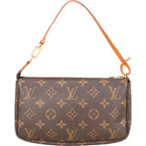 Louis Vuitton Canvas Monogram Pochette Accessoire Handbag