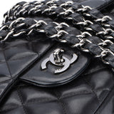 Chanel Quilted Lambskin Jumbo Single Flap Crossbody Bag