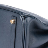 Hermès Bleu Epsom Leather Birkin 30 Handbag