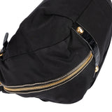 Prada Black Nylon Zipper Handbag