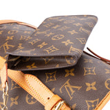 Louis Vuitton Canvas Monogram Bucket GM Handbag