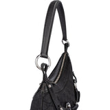 Gucci GG Monogram Horsebit Shoulder Bag