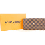 Louis Vuitton Damier Ebene Sarah Wallet