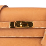 Hermès Natural Courchevel Leather Kelly 32 Handbag