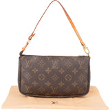 Louis Vuitton Canvas Monogram Pochette Accessoire Handbag