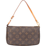 Louis Vuitton Canvas Monogram Pochette Accessoire Handbag