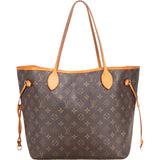 Louis Vuitton Canvas Monogram Neverfull MM Shopper Handbag