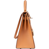 Hermès Natural Courchevel Leather Kelly 32 Handbag