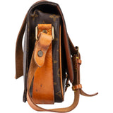 Louis Vuitton Canvas Monogram Cartouchiere MM Crossbody Bag