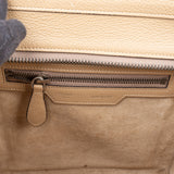 Céline Taupe Leather Luggage Handbag