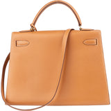 Hermès Natural Courchevel Leather Kelly 32 Handbag