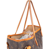 Louis Vuitton Canvas Monogram Neverfull MM Shopper Handbag