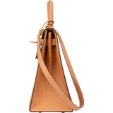 Hermès Natural Courchevel Leather Kelly 32 Handbag