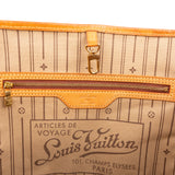 Louis Vuitton Canvas Monogram Neverfull MM Shopper Handbag