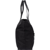 Prada Black Nylon Triangle Shopper Handbag