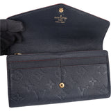 Louis Vuitton Monogram Empreinte Leather Sarah Wallet