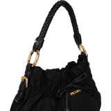Prada Black Nylon Ribbon Handbag