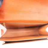 Louis Vuitton Cognac Epi Leather Monceau Handbag
