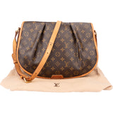 Louis Vuitton Canvas Monogram Menilmontant MM Crossbody Bag