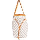 Louis Vuitton Damier Azur Neverfull MM Shopper Bag