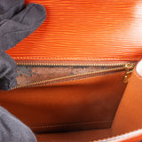 Louis Vuitton Cognac Epi Leather Monceau Handbag