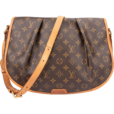 Louis Vuitton Canvas Monogram Menilmontant MM Crossbody Bag