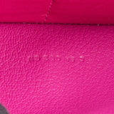 Hermès Fuchsia Ostrich Leather Kelly Wallet
