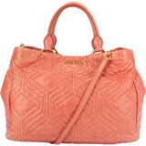 Miu Miu Quilted Leather Trapu City Handbag