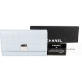 Chanel Quilted Leather Flap Wallet