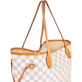 Louis Vuitton Damier Azur Neverfull MM Shopper Bag