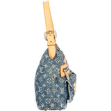 Louis Vuitton Denim Monogram Baggy PM Shoulder Bag