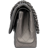 Chanel Quilted Lambskin Jumbo Double Flap Crossbody Bag