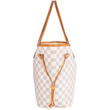 Louis Vuitton Damier Azur Neverfull MM Shopper Bag