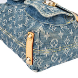 Louis Vuitton Denim Monogram Baggy PM Shoulder Bag