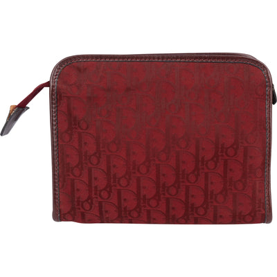 Christian Dior Trotter Monogram Canvas Pouch - vintageandkickz