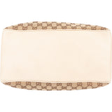 Gucci GG Monogram Leather String Shoulder Bag