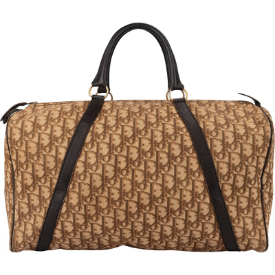 Christian Dior Trotter Monogram Boston 40 Duffle Bag - vintageandkickz
