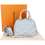Louis Vuitton Ice Blue Bubblegram Alma BB Handbag