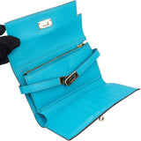 Hermès Mysore Leather Kelly Compact Wallet