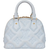 Louis Vuitton Ice Blue Bubblegram Alma BB Handbag