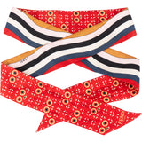 Fendi Multicolor Silk Scarf Tuch