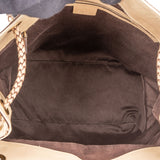 Gucci GG Monogram Leather String Shoulder Bag