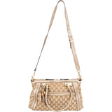 Gucci GG Monogram Bamboo Shoulder Bag