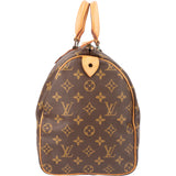 Louis Vuitton Canvas Monogram Speedy 35 Handbag