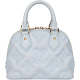 Louis Vuitton Ice Blue Bubblegram Alma BB Handbag